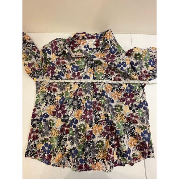 CJ Banks women’s blouse size X 14W button up - Picture 3 of 6